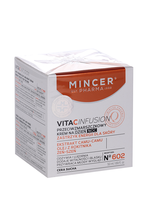 

Крем Mincer VitaCInfusion против морщин д/лица дневной/ночной, 50 мл