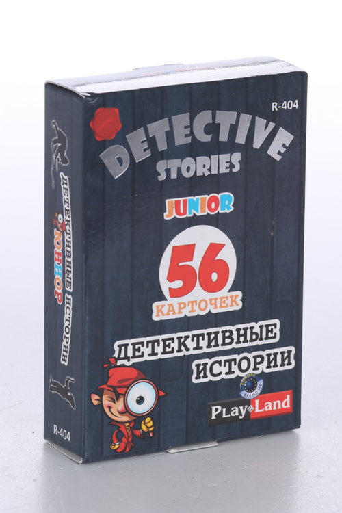 Настольная игра Play Land Junior детективный истории 56 карточек