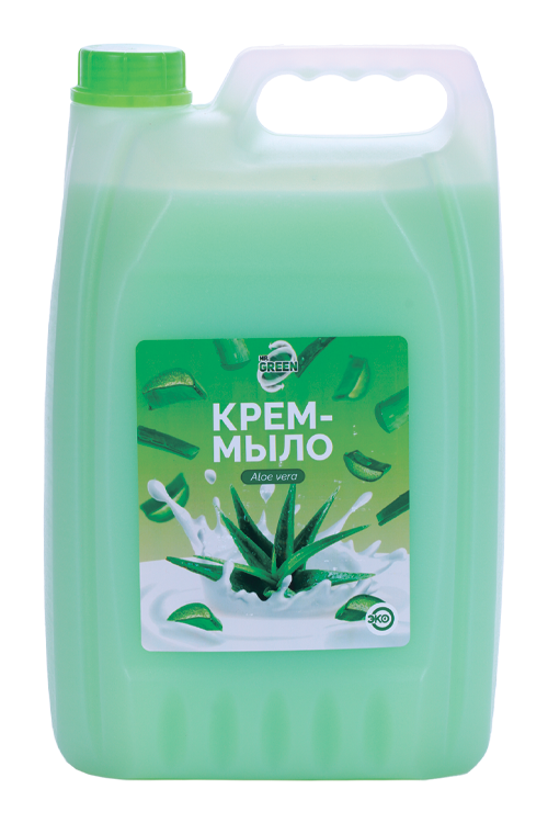 

Крем-мыло Mr Green Aloe Vera увлажняющее, 5 л