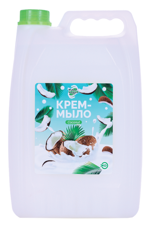 

Крем-мыло Mr Green Coconut увлажняющее, 5 л