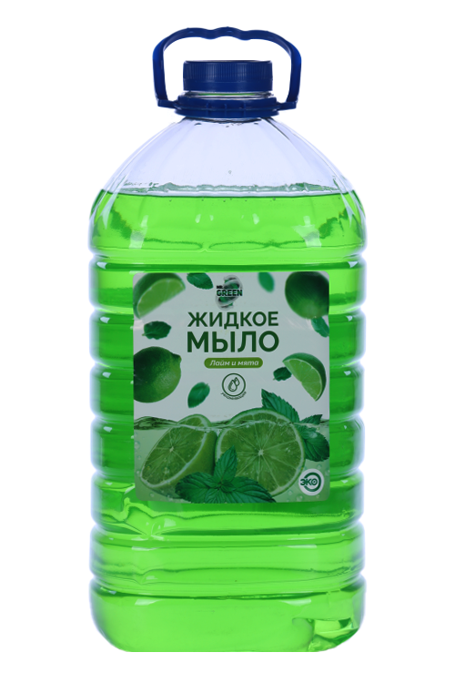 

Мыло жидкое Mr Green Лайм и мята увлажняющее, 5 л