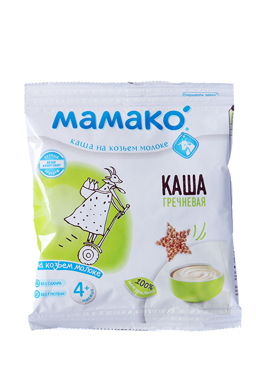 

Каша Мамако гречневая на козьем молоке, 30 г