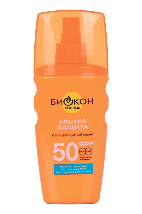 

Спрей /БИОКОН д/ безопасного загара SPF-50+ ультра защита, 160 мл