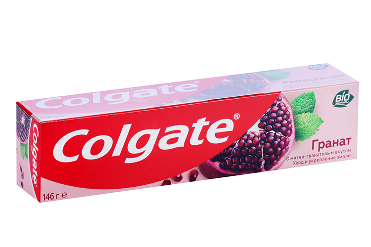 З/паста COLGATE укрепляющая гранат с мятно-гранатовым вкусом, 146 г