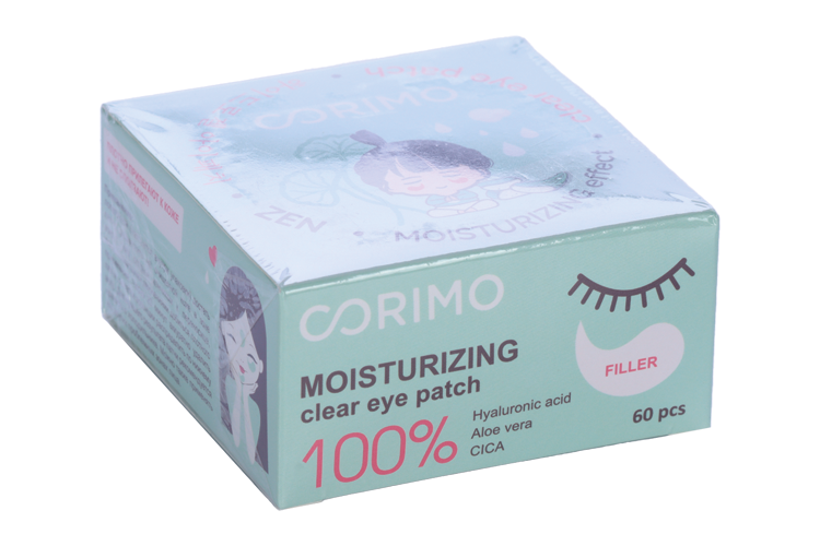 

Аква-патчи Corimo 100% MOISTURIZING гиалурон гидрогел д/обл вокруг глаз, 90 г