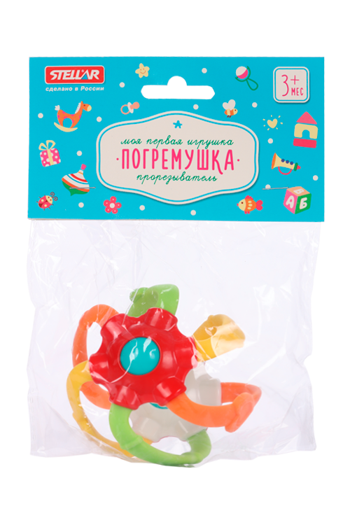 

Погремушка-прорезыватель Стеллар Ветерок, (02144)