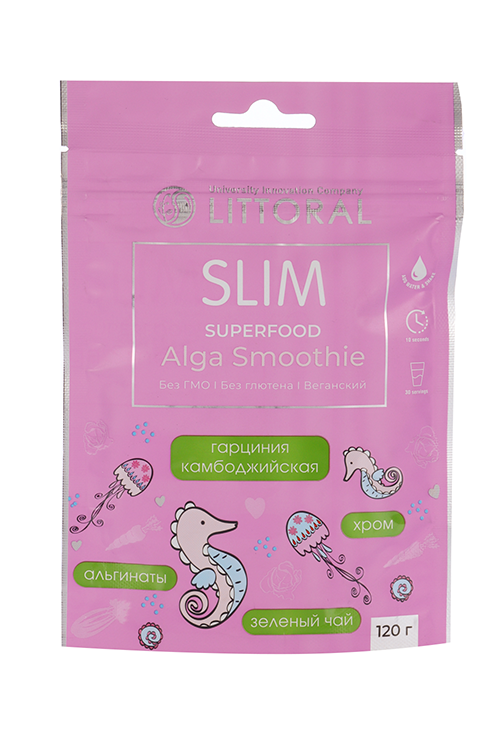 

Альга Смузи SLIM Littoral, 120 г