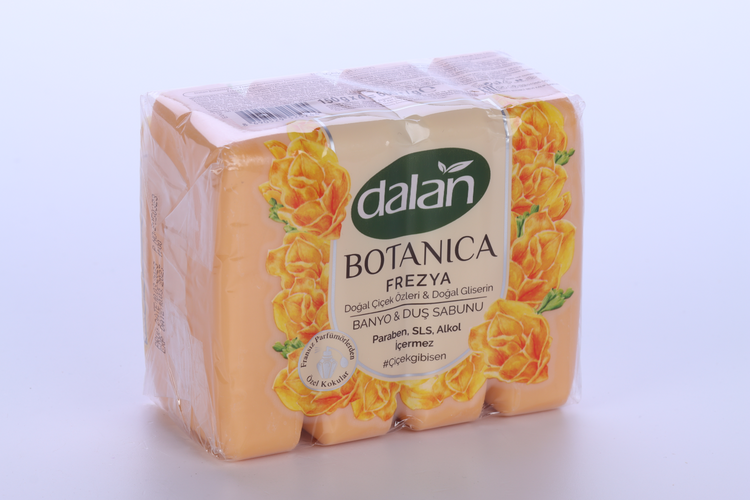 

Мыло Dalan Botanica с натур ароматом фрезии, 150 г, 4 шт