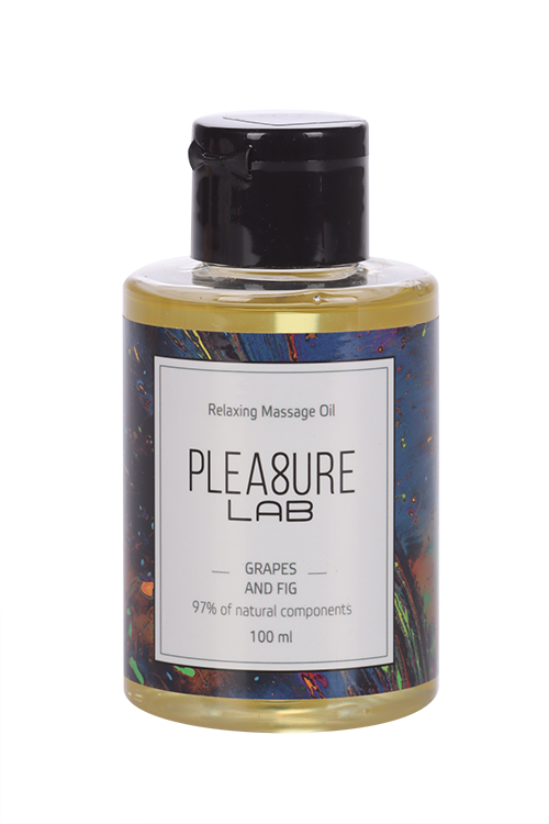 Масло Pleasure Lab Relaxing виноград и инжир массажное, 100 мл