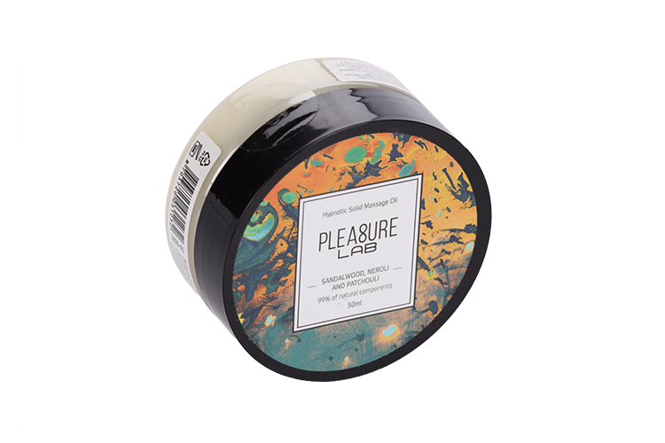 основной уход за кожей pleasure lab твердое массажное масло pleasure lab relaxing виноград и инжир Масло Pleasure Lab Hypnotic сандал нероли и пачули массажное твердое, 50 мл