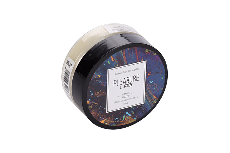 Масло Pleasure Lab Relaxing виноград и инжир массажное твердое, 50 мл масло pleasure lab relaxing виноград и инжир массажное твердое 100 мл