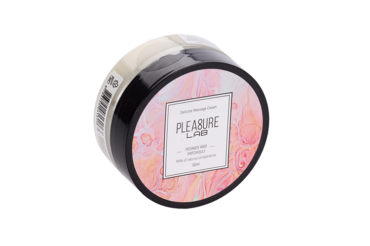 Крем Pleasure Lab Delicate пионы и пачули массажный, 50 мл основной уход за кожей pleasure lab массажный крем виноград и инжир relaxing