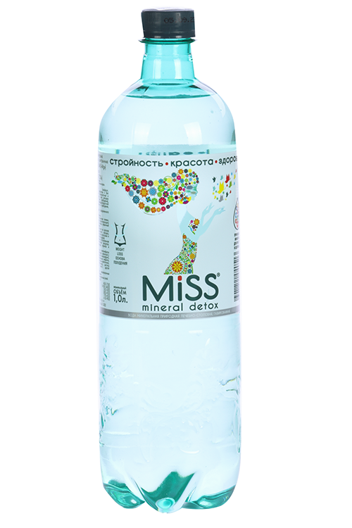 

Вода мин MISS Mineral Detox, 1 л, пэт