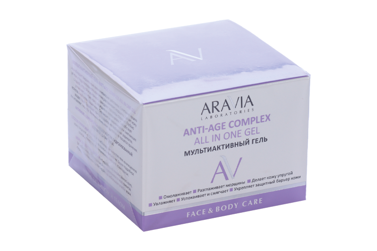 

Гель ARAVIA Laboratories Anti-Age Complex All In One Gel Мультиактивный, 250 мл