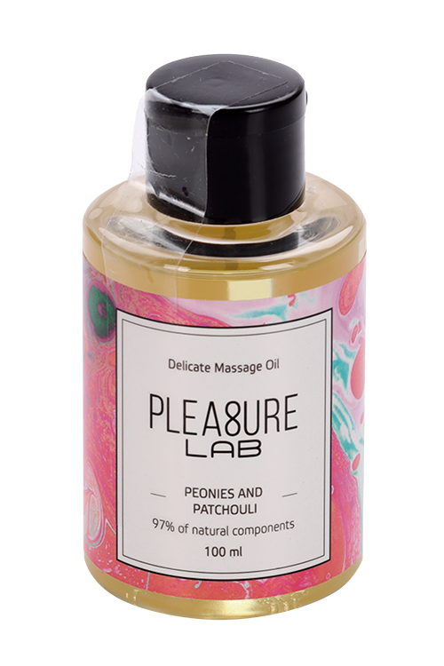 Масло Pleasure Lab Delicate массажное пионы/пачули, 100 мл