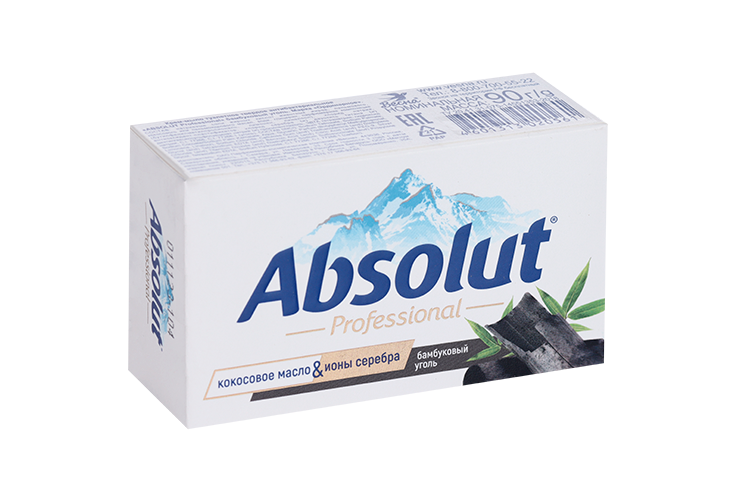 

Мыло Absolut Professional бамбуковый уголь, 90 г