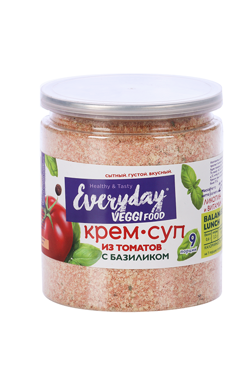 Крем-суп Everyday из томатов с базиликом, 261 г крем суп everyday из томатов с базиликом 261 г