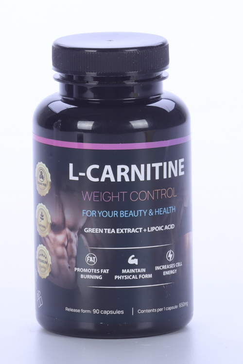 L-Carnitine, 650 мг, 90 шт, капсулы банка пэт