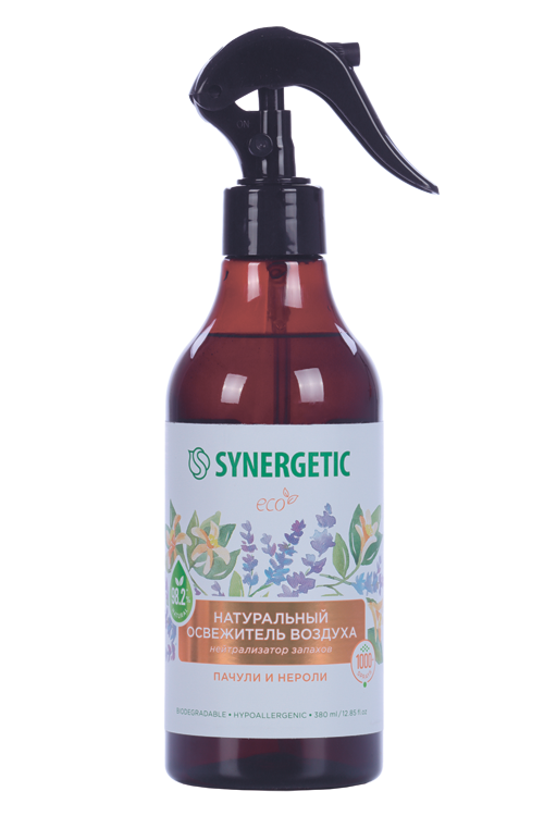 

Освежитель воздуха SYNERGETIC Пачули и нероли 380 мл