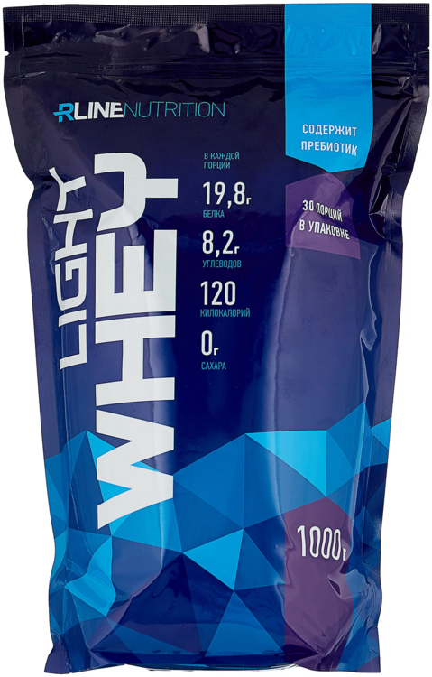 Протеин R-LINE Light Whey сывороточный шоколад, 1 000 г, дойпак
