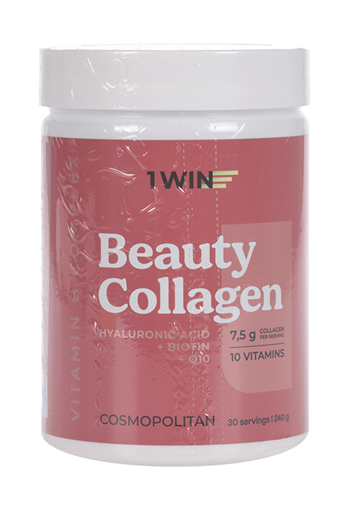 

Коллаген комплекс 1WIN Beauty+B-complex Космополитен 30 порц, 240 г
