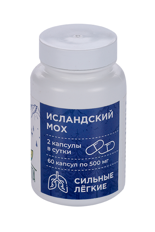 

Исландский мох Алтайвита, 60 шт, капсулы