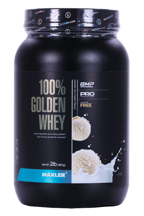 Протеин MAXLER 100 Golden Whey 2 lb Vanilla Ice Cream 907 г 4566₽