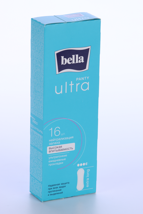 Салфетки Bella PANTY ultra extra long гигиенические ежедневные, 16 шт