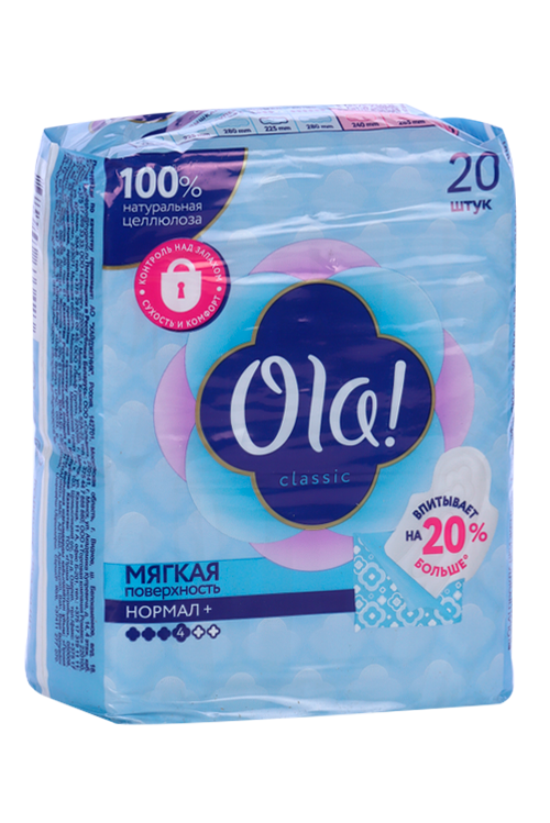 Прокладки Ola Classic Normal, 20 шт