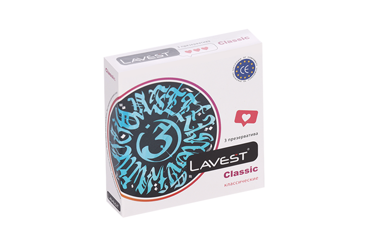 Презервативы Lavest Classic, 3 шт