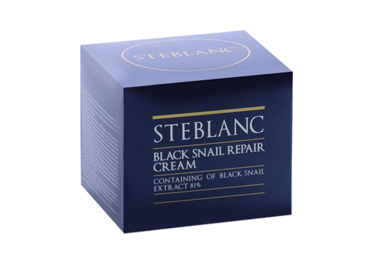 

Крем STEBLANC Black Snail Repair восстанавливающий д/лица, 55 мл