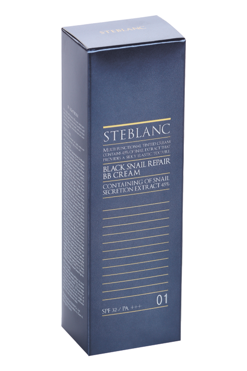 

BB Крем STEBLANC Black Snail Repair тон 01 светлый беж 50 мл