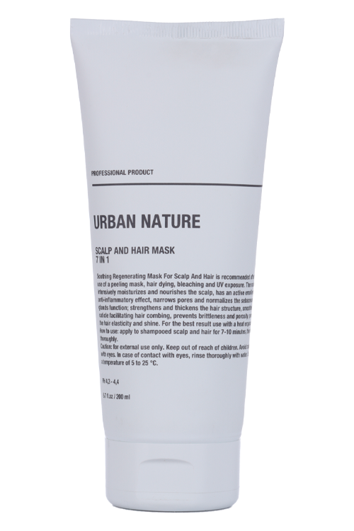 Маска Urban Nature scalp and hair д/кожи головы и волос 7 в1, 200 мл