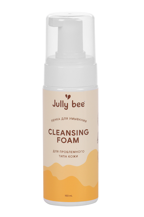 Пенка Jully Bee Cleansing Foam д/проблем кожи лица, 150 мл тоник jully bee успокаивающий д проблем кожи лица 150 мл