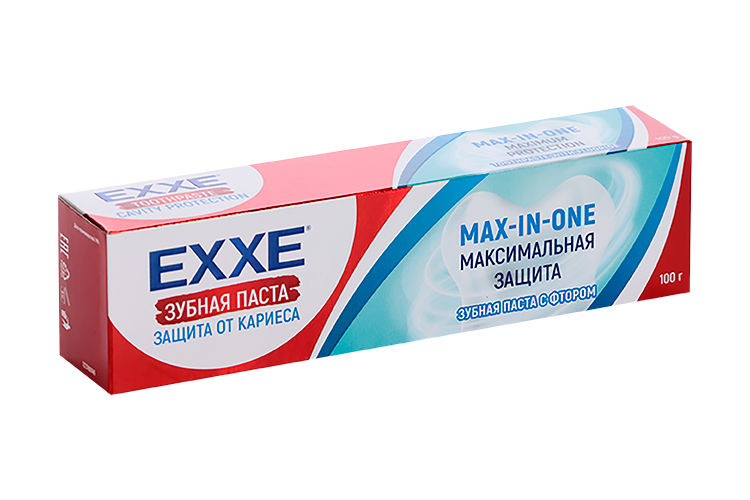 

З/паста Exxe Максимальная защита от кариеса Max-in-one, 100 г