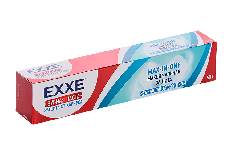 З/паста Exxe Максимальная защита от кариеса Max-in-one, 50 г