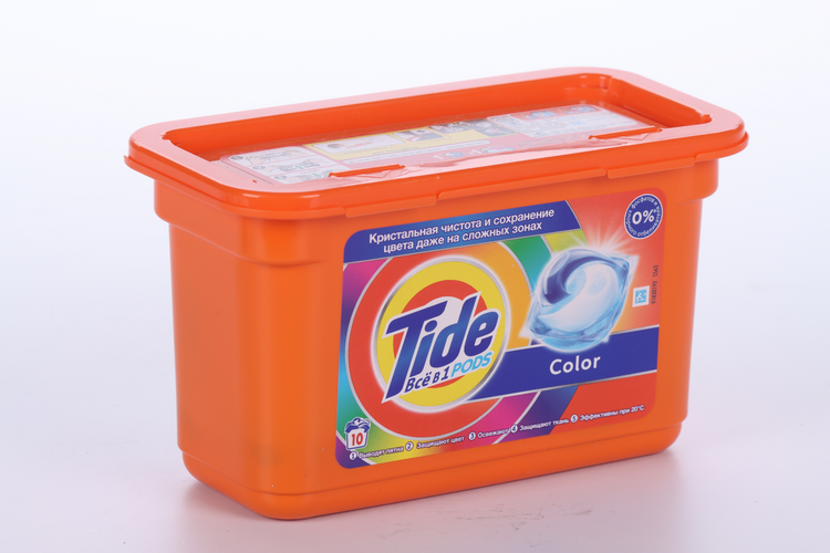 

Капсулы д/стирки Tide Color 22,8 г, 10 шт