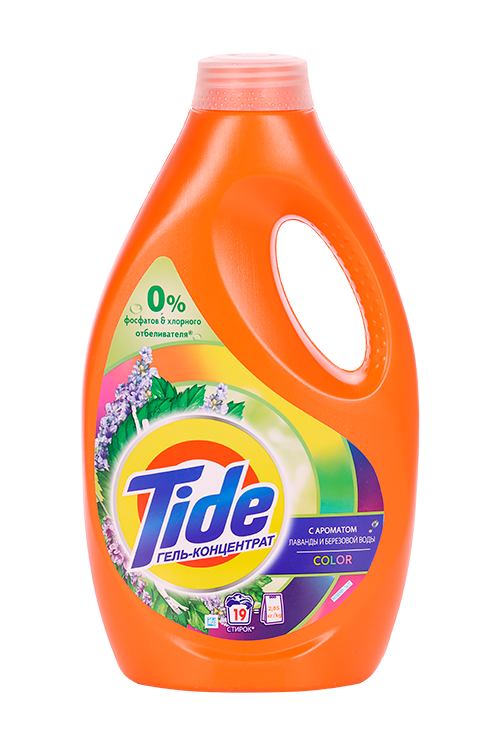 

Гель-концентрат Tide Color Лаванда/березовая вода 1,235 л