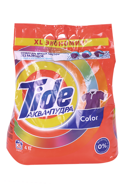 

Порошок стиральный Tide Color Аквапудра автомат 4 кг