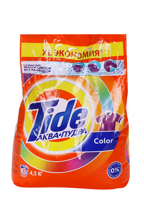 

Порошок стиральный Tide Color Аквапудра автомат 4,5 кг