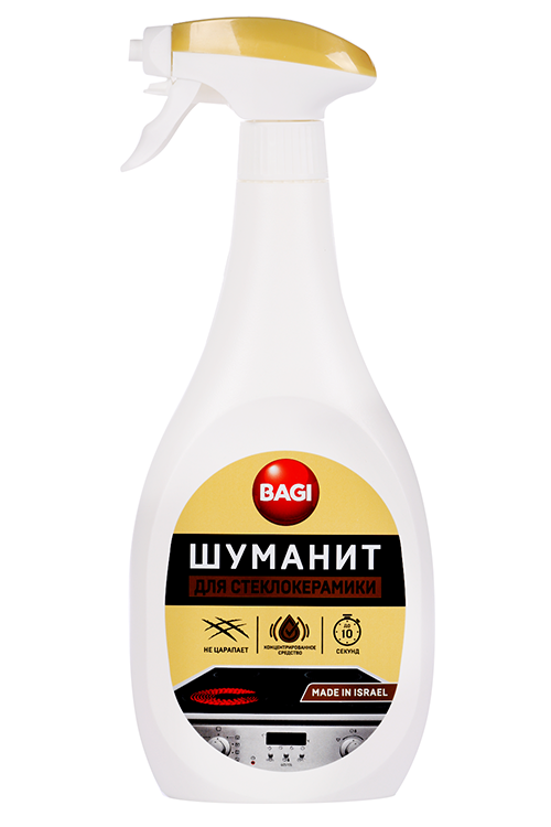 Средство Bagi Шуманит д/стеклокерамики курок 0,5 л чистящее средство bagi шуманит для стеклокерамики 0 5 л