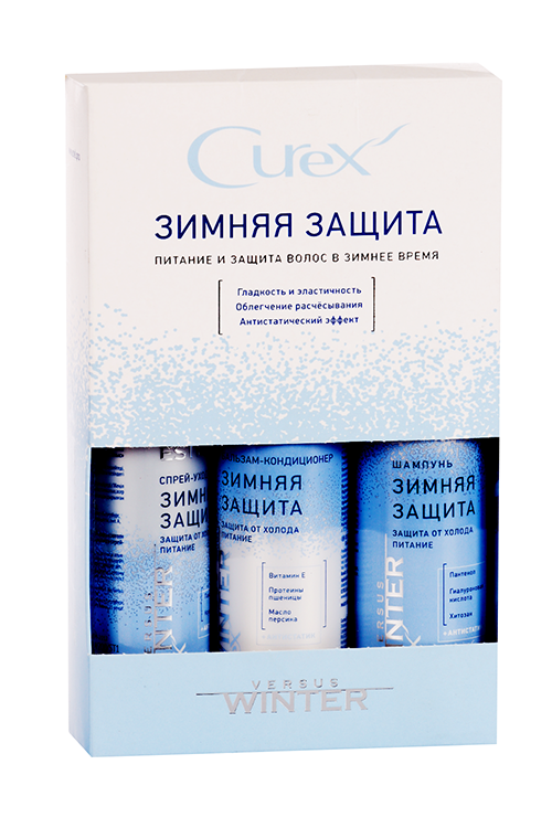 Набор ESTEL Curex Versus Зимняя защита шампунь/бальзам/спрей-уход, 750 мл