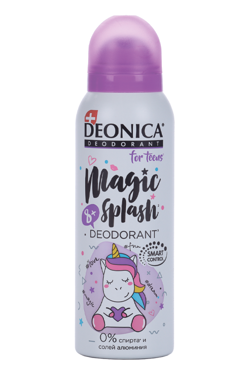 Дезодорант Deonica for teens Magic Splash спрей, 125 мл