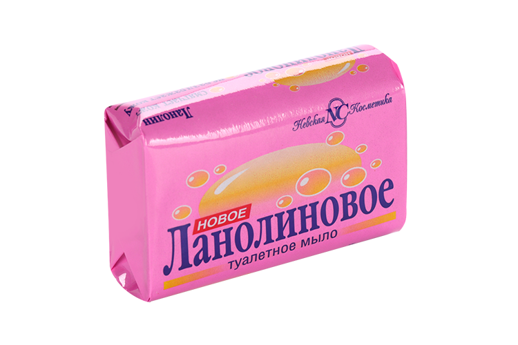 Мыло Невская Косметика Ланолиновое, 90 г