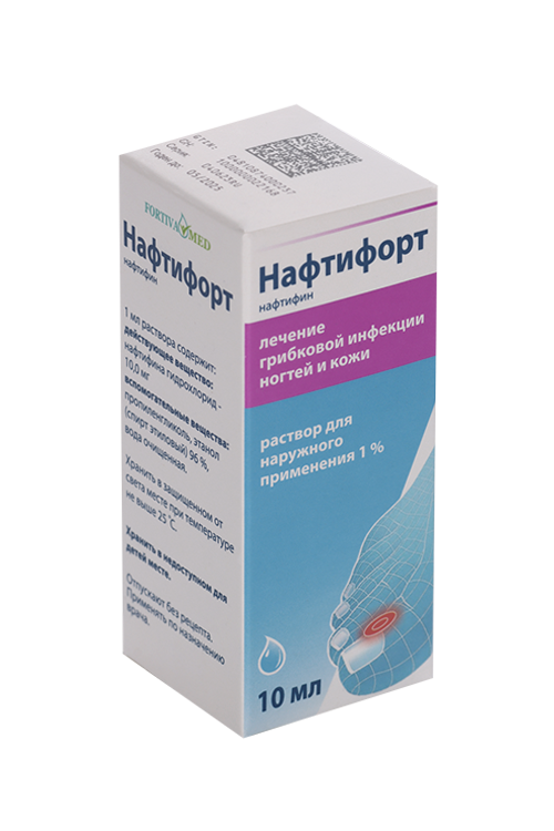 

Нафтифорт 1%, 10 мл, раствор для наружного применения
