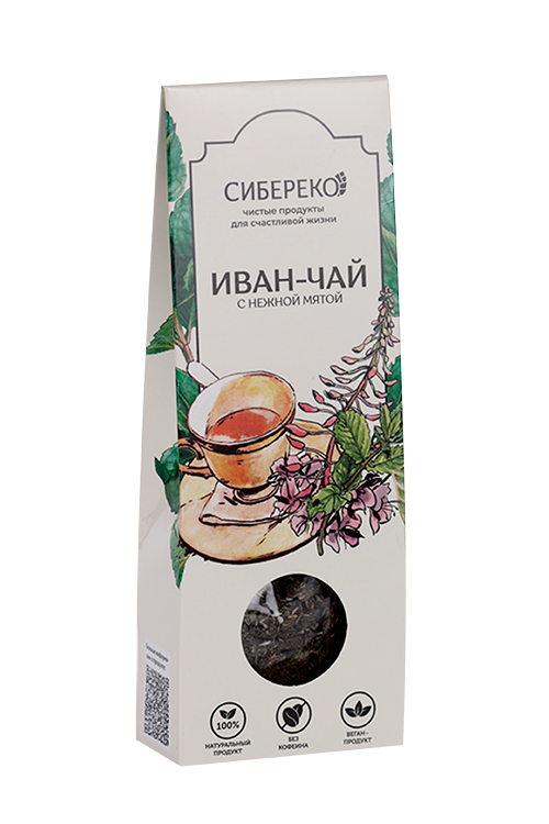 

Чайный напиток Иван-чай с нежной мятой гранулирован, 50 г