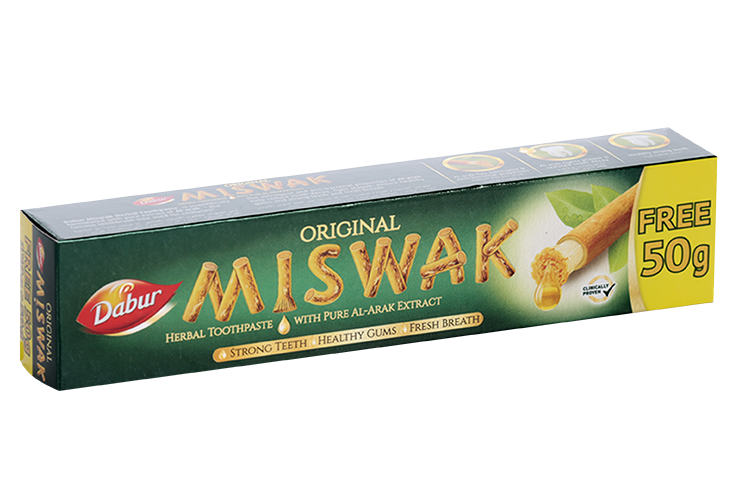 З/паста Dabur Miswak Herbal 120 гр+50 гр