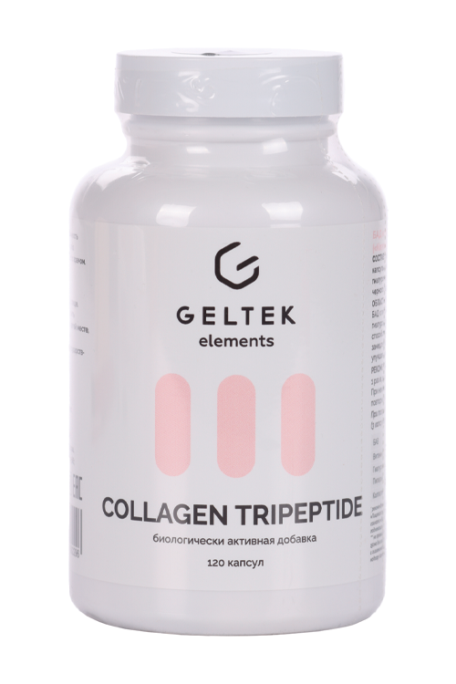 

Collagen Tripeptide Geltek, 120 шт, капсулы