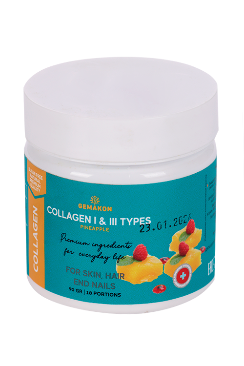 

Collagen 1 и 3 тип Ананас GEMAKON, 90 г