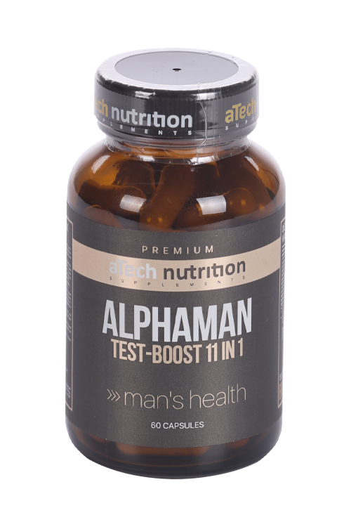 

Комплекс aTECH PREMIUM ALPHAMAN test-boost 11 в1, 720 мг, 60 шт, капсулы